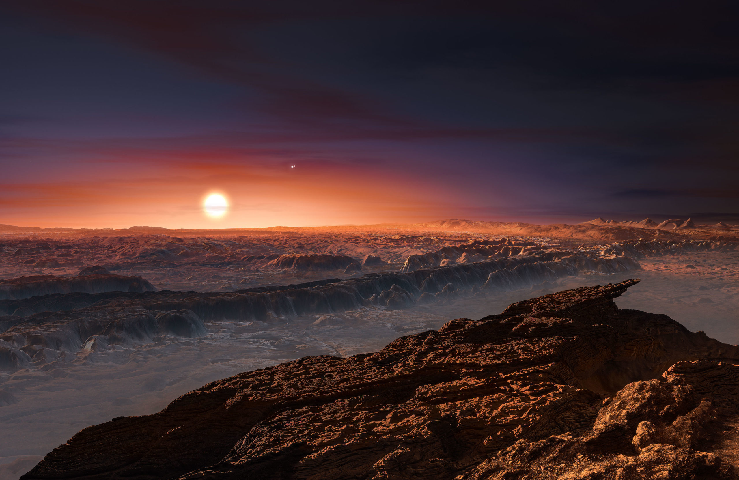 Nearest star has planet in habitable zone